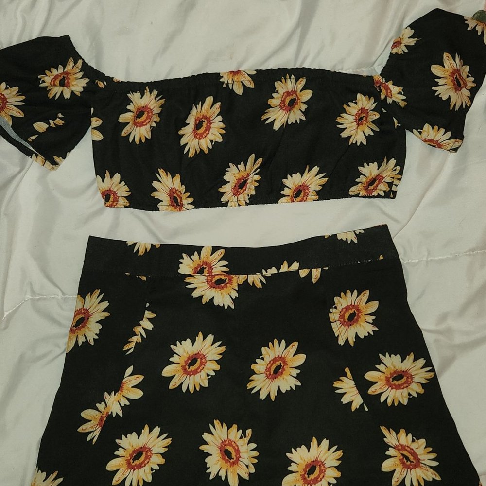 2 piece Sunflower set
